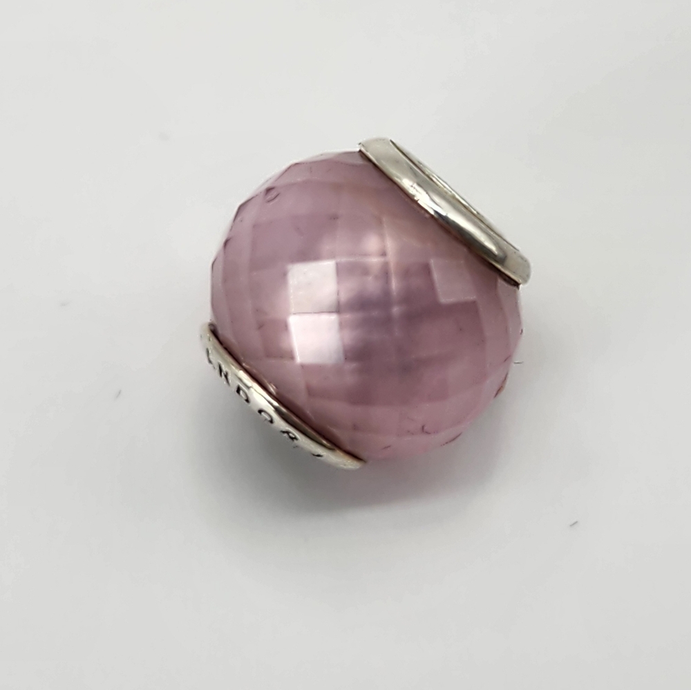 Pandora Pink Faceted Charm
